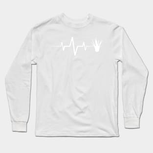 Plant Heartbeat Aloe Vera Long Sleeve T-Shirt